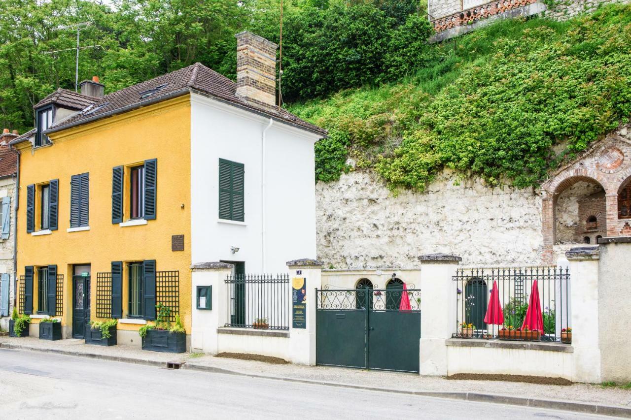 לינה וארוחת בוקר Maison Ou Claude Monet Vecut A Vétheuil מראה חיצוני תמונה
